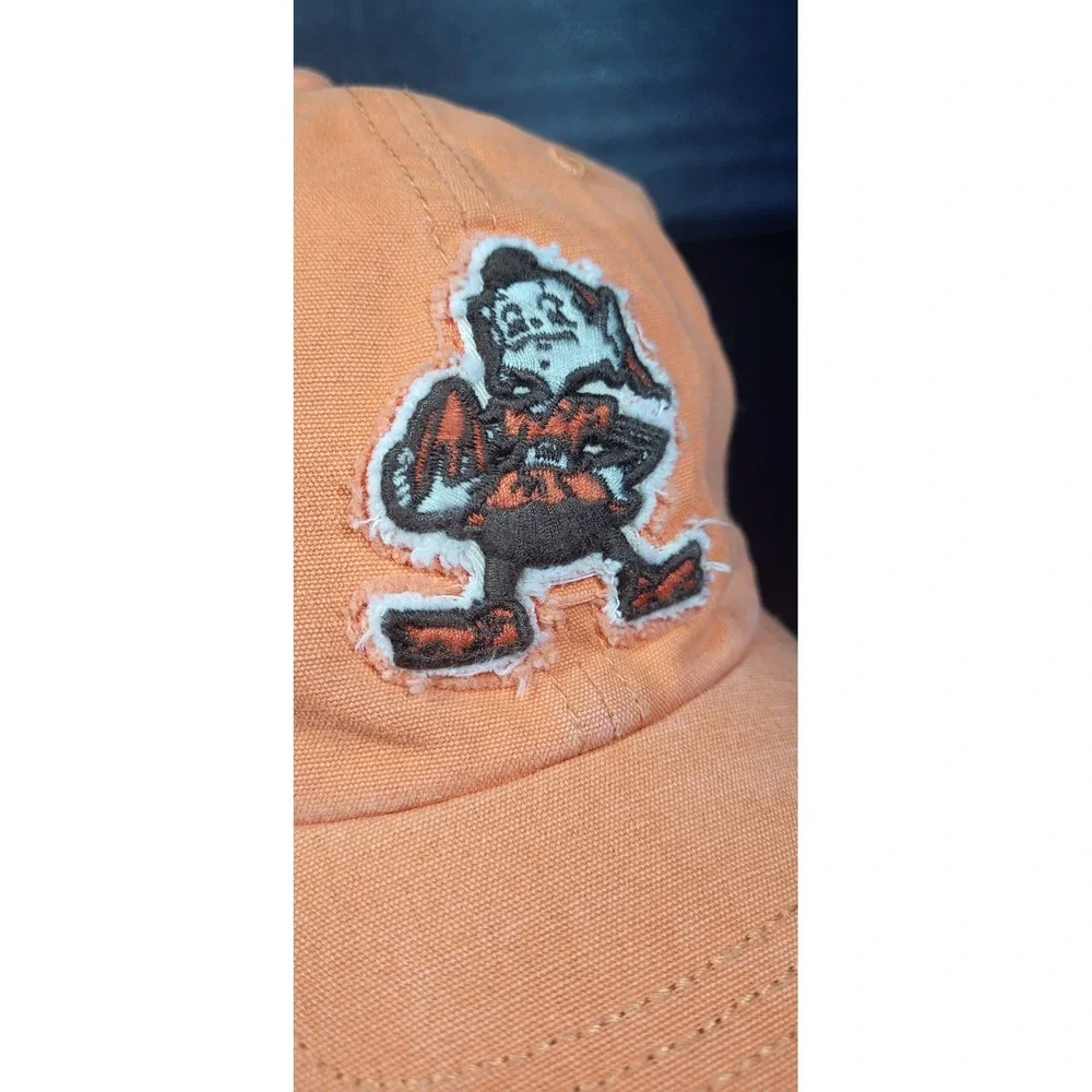'47 Brand Cleveland Browns NFL Clean Up Hat Adjustable Cap Embroidered Elf Logo